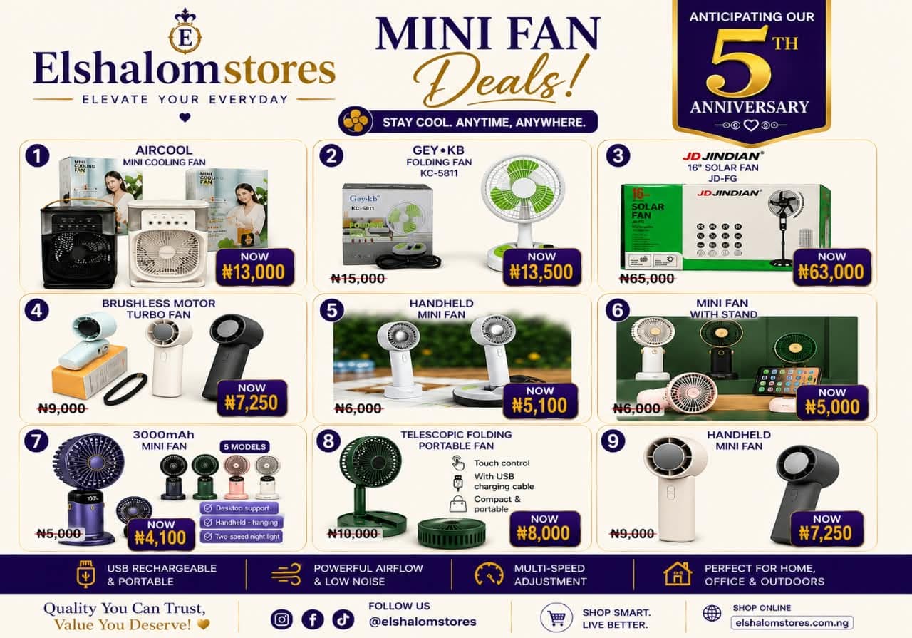 Mini fan deals