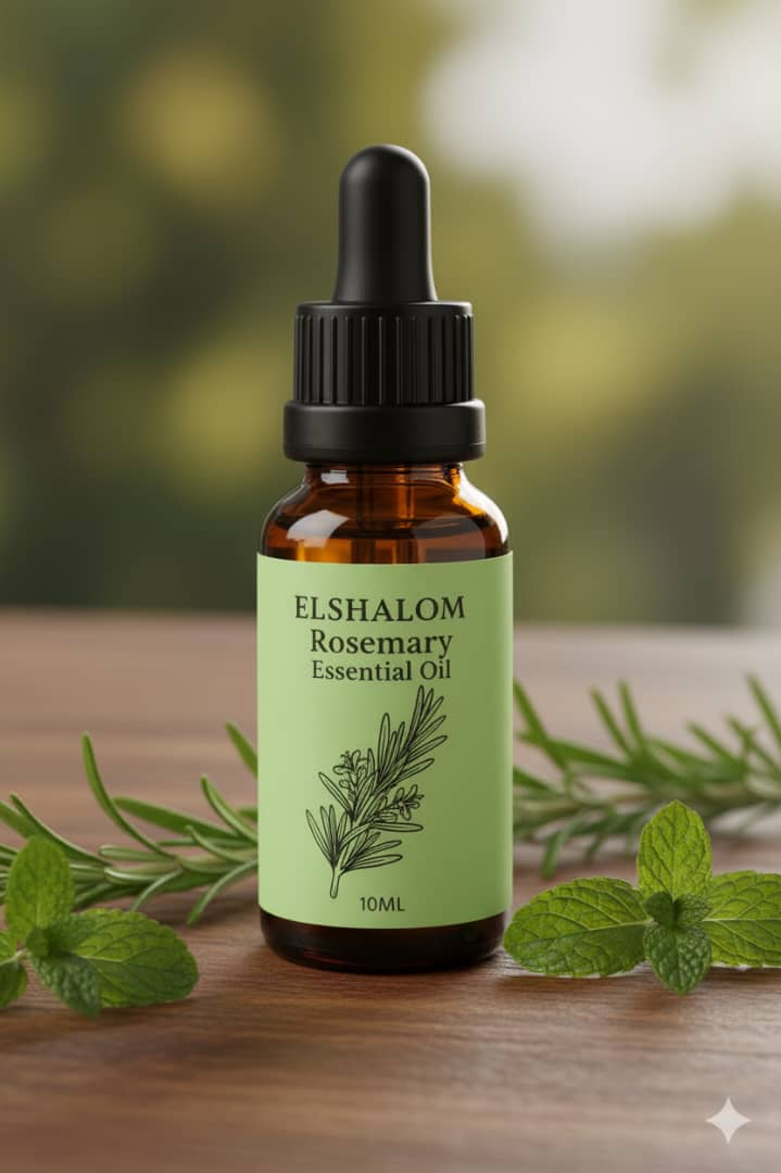 Elshalom Oils 100% Aromatherapy Essential oils Rosemary 10ml