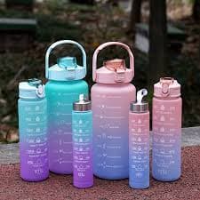 3 in1 Large Capacity Sport Water Bottle