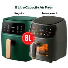 8 Litres Capacity Silver Crest Digital Airfryer