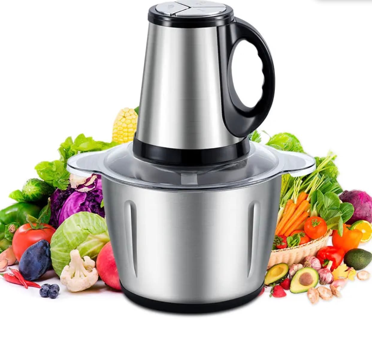 4 Litres Multipurpose Food Processor and Yam Pounder