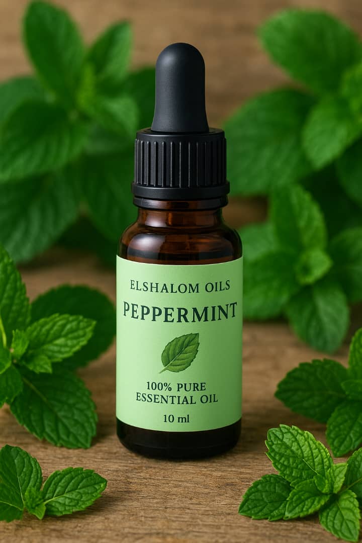 Elshalom Oils 100% Aromatherapy Essential oils Peppermint 10ml