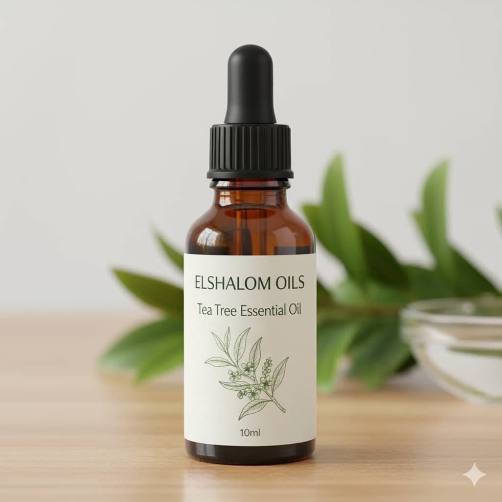 Elshalom Oils 100% Pure Aromatherapy Essential oils Tea Tree 10ml